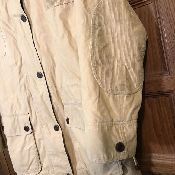 Izzi Rugged Blanket Lined Chore Jacket Women's M Canvas Corduroy Field Barn Coat - Picture 7 of 14